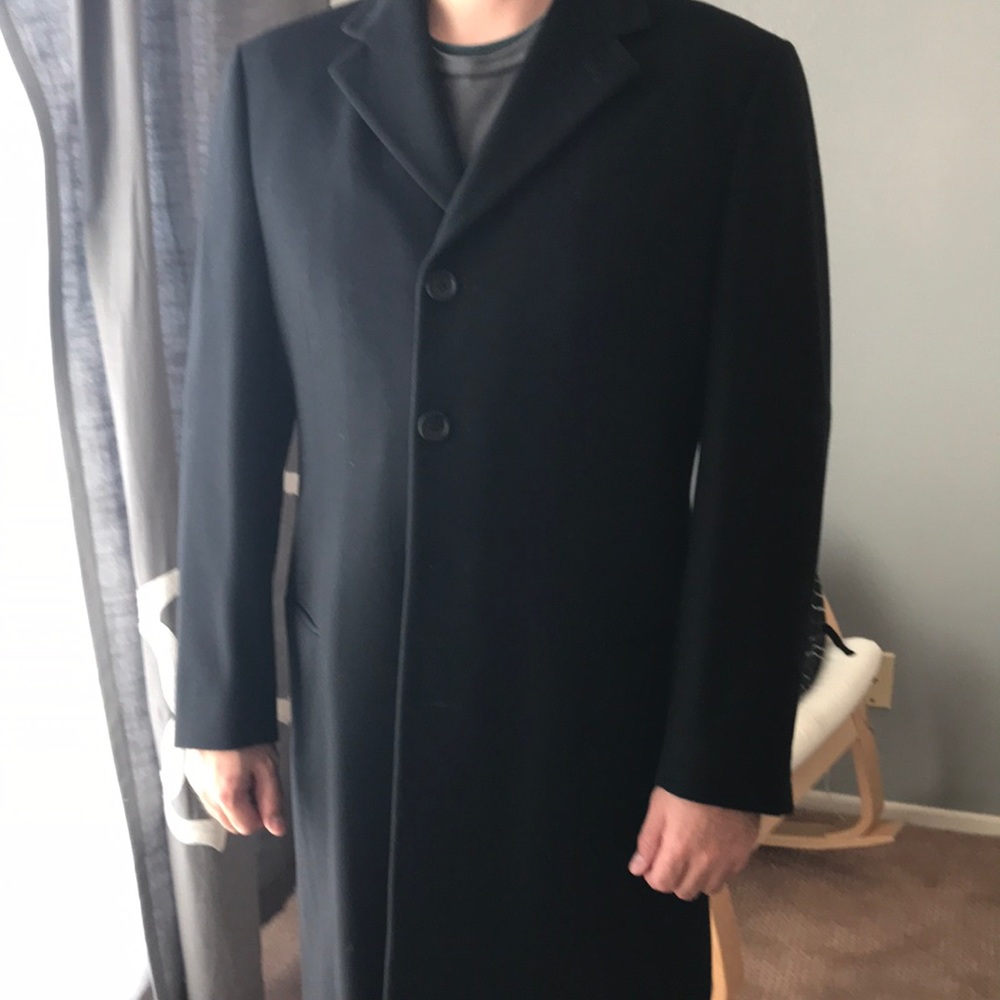 Men’s Armani full length overcoat